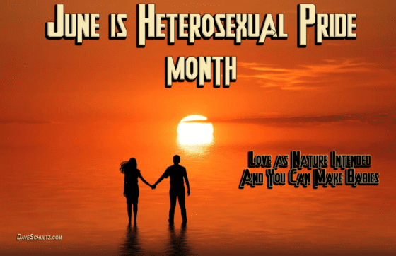 June is Heterosexual Pride Month